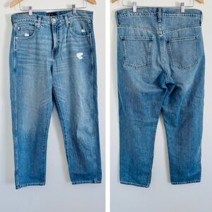 GAP Distressed Mom Jeans